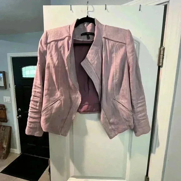WHBM Linen Jacket - Picture 2 of 7